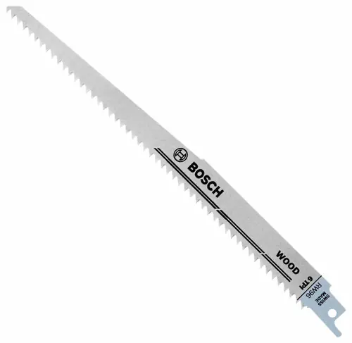 Bosch RW96 5 pc. 9 In. 6 TPI Wood Reciprocating Saw Blades (5 Pack) Free Returns