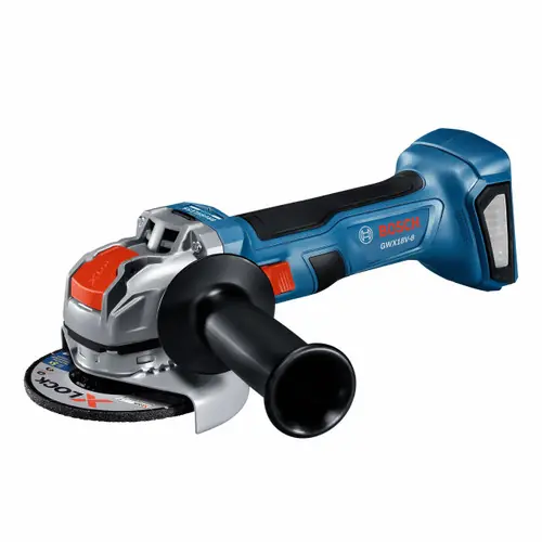 Latest Bosch GWX18V-8N 18V X-LOCK Brushless 4-1/2 In. Angle Grinder with Slide Switch (Bare Tool)