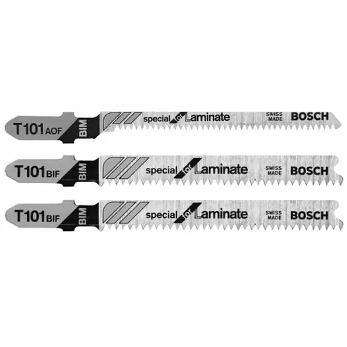 Bosch T503 3 pc. Hardwood/Laminate Flooring T-Shank Jig Saw Blade Set (3 Pack) Best Seller
