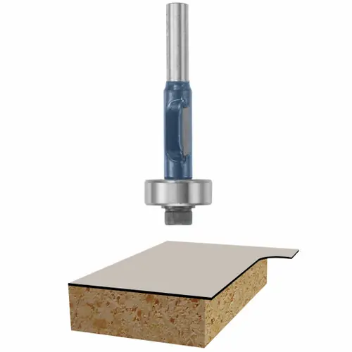 Bosch 85217M 3/16 In. Carbide Tipped 1-Flute Overhang Cutoff Bit Luxury