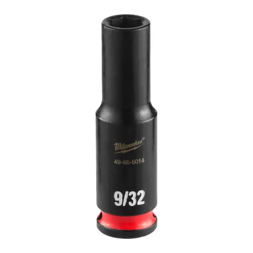 Holiday Sale Milwaukee 49-66-6014 SHOCKWAVE Impact Duty 1/4" Drive 9/32" Deep 6 Point Socket