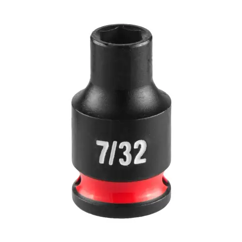 Milwaukee 49-66-6001 SHOCKWAVE Impact Duty 1/4" Drive 7/32" Standard 6 Point Socket Weekend Sale