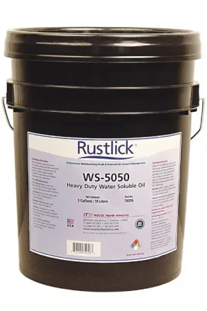 RUSTLICK 74056 Moderate To Heavy Duty Machining Type, 5 Gallon Container Size Soluble Cutting Oil Hassle-Free Returns