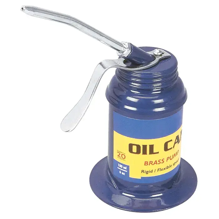 Place Order TTC 81-010-225 Heavy Duty Pistol Type Oil Can Type, 6 oz. Capacity, 4" & 5" Hose Length Manual Pump Grease Gun