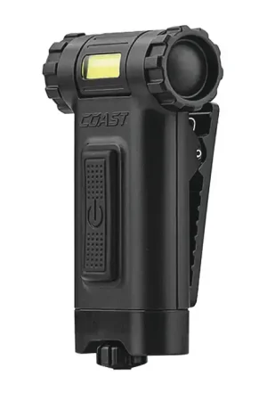 Exclusive Offer COAST 21019 Rotating Cliplight Type, ABS Molded Plastic Body Type, AAA Alkaline Battery Type Standard Flashlight