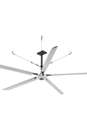 HUNTER INDUSTRIAL 72050 7‘ Blade Size, Ceiling Mount Air Circulator, — CFM, 1 Horsepower Secure Checkout