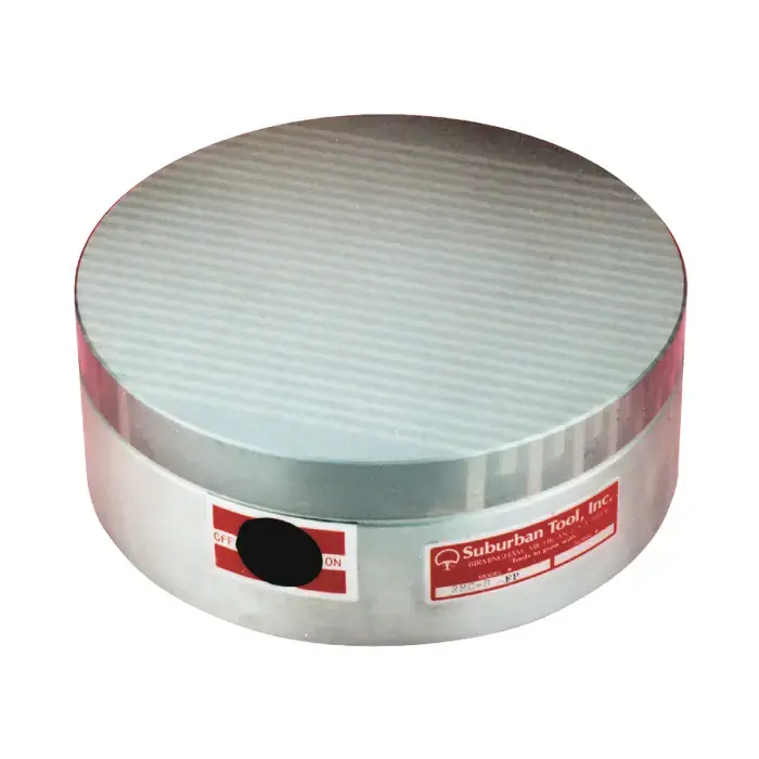 Fast Shipping SUBURBAN RMC-12 12-1/4" Diameter 3" Height Round Permanent Magnetic Chuck