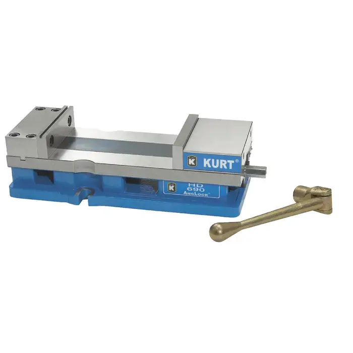 KURT HD690 6" Jaw Width, 9" Jaw Opening Milling Machine Vise Big Sale