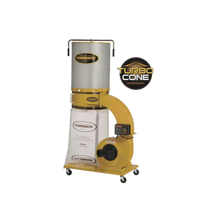 Best Price Powermatic PM1300TX-CK 10 cu ft Capacity Bag Type Dust Collector