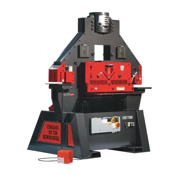 Buy Today EDWARDS IW120-3P575-AC900 120 Ton Punching Pressure Stationary Ironworker