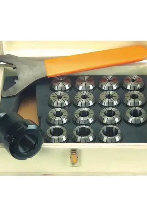 ETM 4500428 ER40 50 NS, 17 Piece Collet Chuck Holder Set Place Order