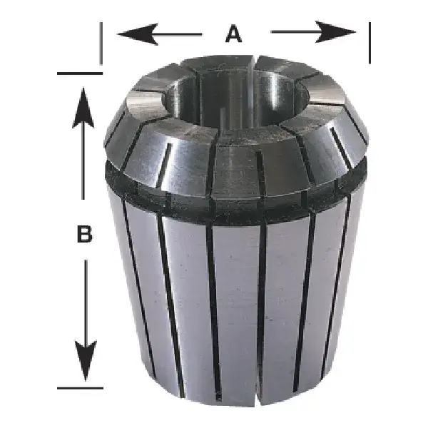 ETM 4500165 ER40 ER Spring Collet, Size Range .630" - .669" (16 - 17mm) ER Collet Fan Favorite
