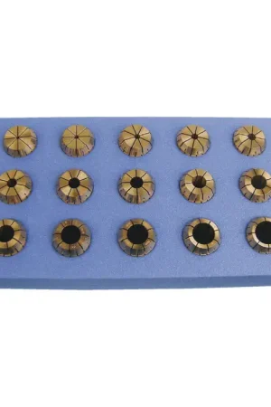 Cheap ETM 4512003 ER25 3/64" thru 5/8" Collet Set