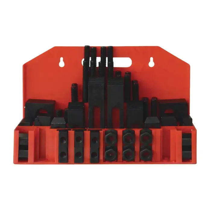 TTC CC3501 52 Piece Standard T-Slot Clamping Nuts, Clamps, Blocks Set Luxury