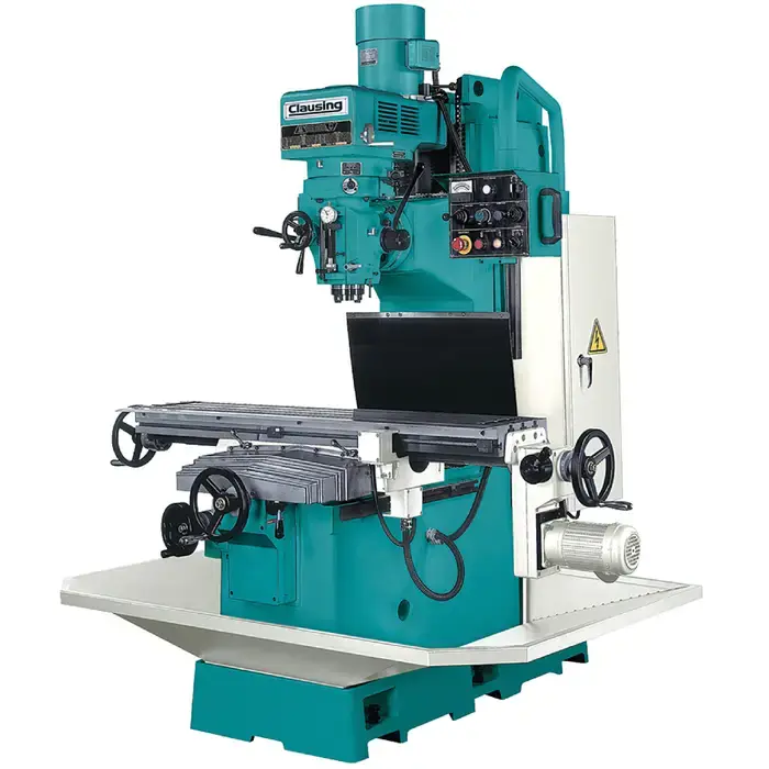Express Delivery CLAUSING 4BVS40 5 HP Knee Type Vertical Milling Machine