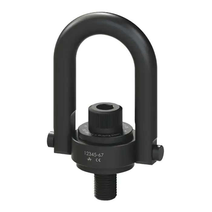 AMERICAN DRILL 23328 8,000 Ibs. Rated Capacity, 7/8"-9 Thread Size, 4-4/5" Ring Opening Hoist Rings, Hooks, Lifting Accessory New Release