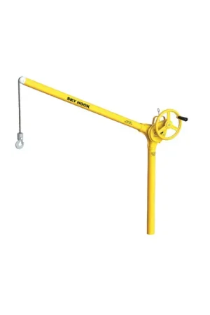 SKY HOOK 85.42-SH 1/4 Ton Load Capacity, 75" Maximum Lift Distance, 1" Per Handwheel Revolution Lift Speed Hoist Affordable