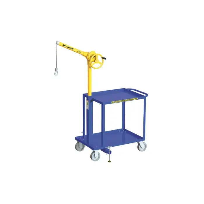 SKY HOOK 8770 1/4 Ton Load Capacity, 75" Maximum Lift Distance, 1" Per Handwheel Revolution Lift Speed Hoist Save Now