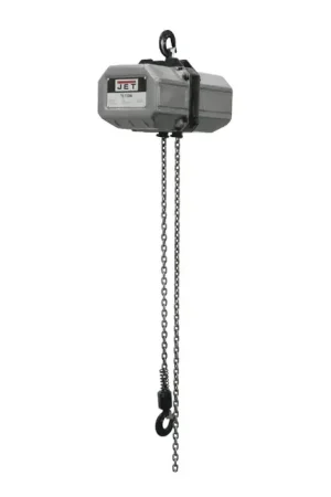 JET 123100 1/2 Ton Load Capacity, 10‘ Maximum Lift Distance, 31.5 FPM Lift Speed Hoist Best Seller