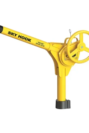 SKY HOOK 9500-02 1/4 Ton Load Capacity, 100" Maximum Lift Distance, 1.5" Per Handwheel Revolution Lift Speed Hoist Deal