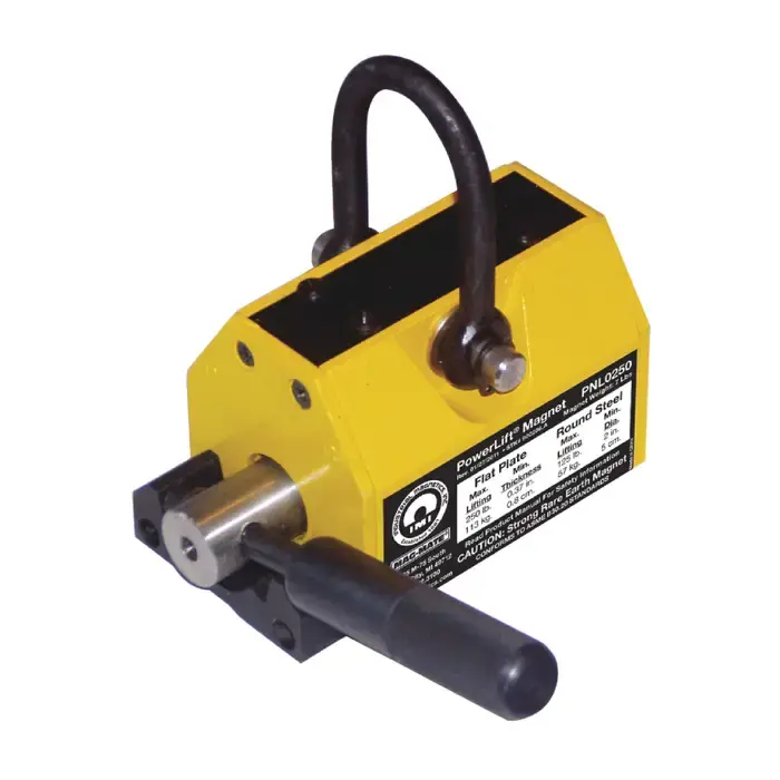 Hot Picks MAG-MATE PNL0250 3" Thick Lifting Capacity, 250 lbs. Holding Value Flat Items, Lift Magnet Type Magnetic Lifting Tool