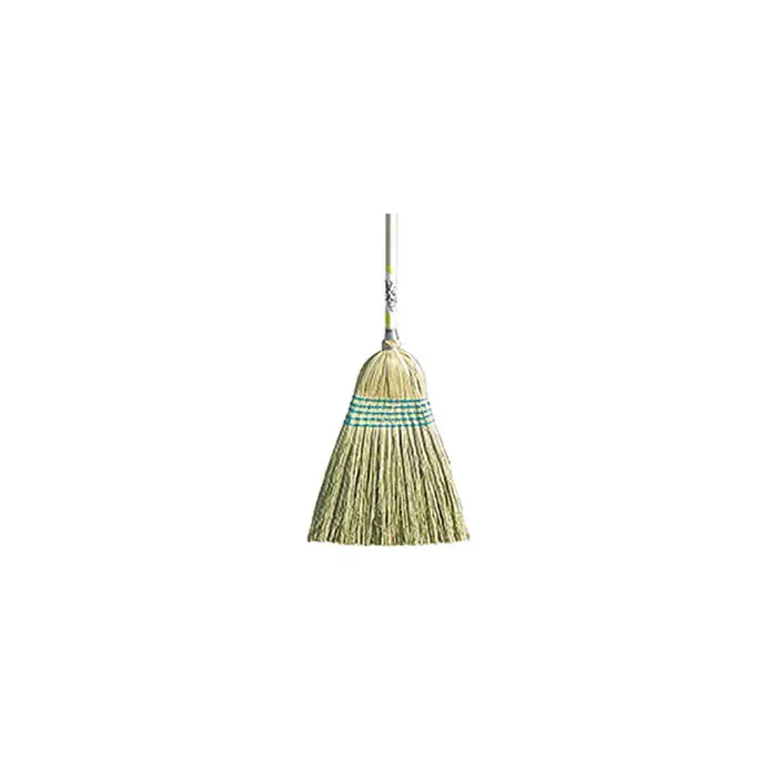 MAGNOLIA BRUSH 15017 BUNDLED 14" Width, 55-1/8" Overall Length, Corn and Fiber Bristle Material Corn Broom Bargain