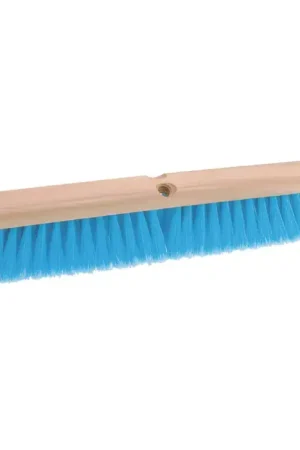 Order Now OSBORN 81295 24" Broom Width, Brown Styrene Bristle Material, Threaded Wood Handle Connection Floor/Barn/Street Broom