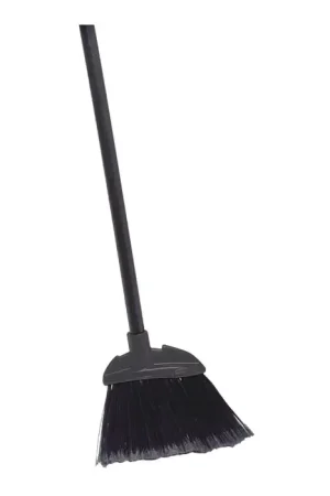 RUBBERMAID FG637400BLA 2" Broom Width, Polypropylene Bristle Material, Plastic Handle Connection Floor/Barn/Street Broom Bargain