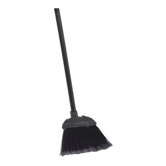 RUBBERMAID FG637400BLA 2" Broom Width, Polypropylene Bristle Material, Plastic Handle Connection Floor/Barn/Street Broom Bargain