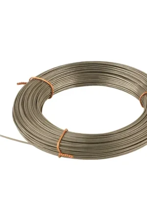 Super Sale PRECISION BRAND 21049 .049" (1.245mm) Diameter, 22 Gage, 156‘ Apprx. Ft Per Lb, 250,000 to 459,000 PSI Tensile Strength Steel Wire