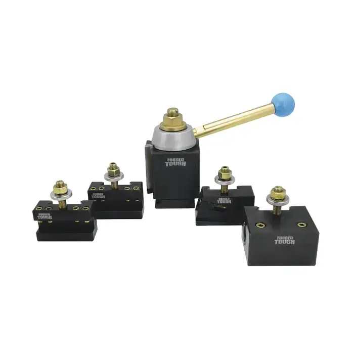 Best Choice FORGED TOUGH 200WS 200 Wedge Type Quick Change Tool Post Set
