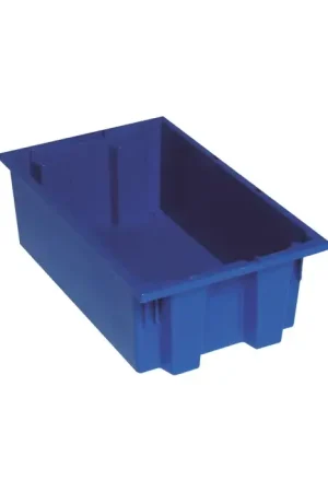 AKRO-MILS 35-180 Container Type, Blue Color, Industrial Grade Polymers Material Tote New Arrival