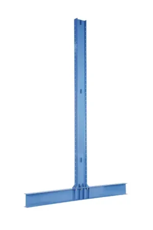 VESTIL HDU-C-10-24 Heavy Duty Double Cantilever Type, 120" Height, Blue Color Heavy Duty Shelving / Rack Hassle-Free Returns