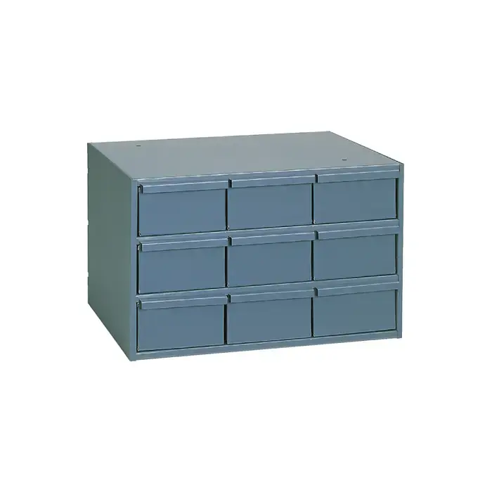 DURHAM 9D Modular All Steel Drawer Cabinets Type, 9 No. of Drawers, 22-13/16" Width Stationary Drawer Cabinet Low Price