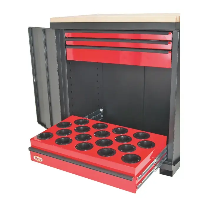 HUOT 77240 30 Tool Capacity, 40 Taper, 40 Tool Style NC/CNC Adapter Tool Storage Cart Trending