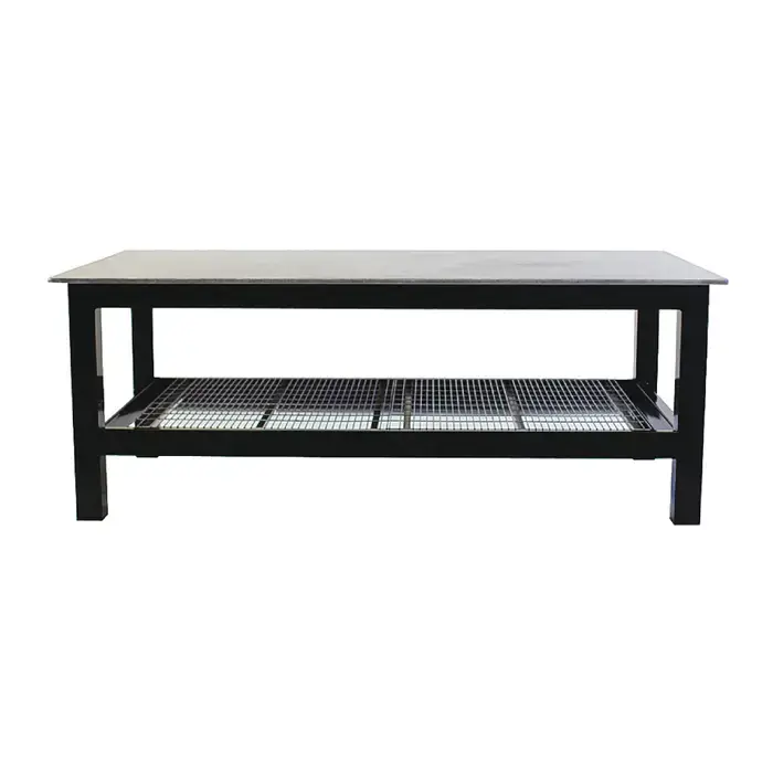 Buy Direct BADASS WORKBENCH 4X8WELD-14 Welding Table With 1/4" Plate Steel Top Type, 4‘ Width, 4‘ Depth Stationary Work Bench / Table