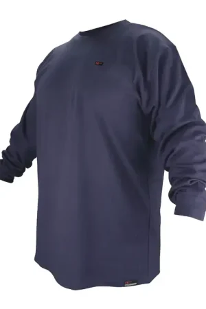 While Supplies Last REVCO TF2510-NV-3XL XXXL Size, Navy Blue Color, Fire Resistant Protection Level Shirt