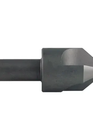 Authentic KEO 917-000-025 1/4" Size, 1/4" Shank Dia., 100° High Speed Steel Three Flute Countersink