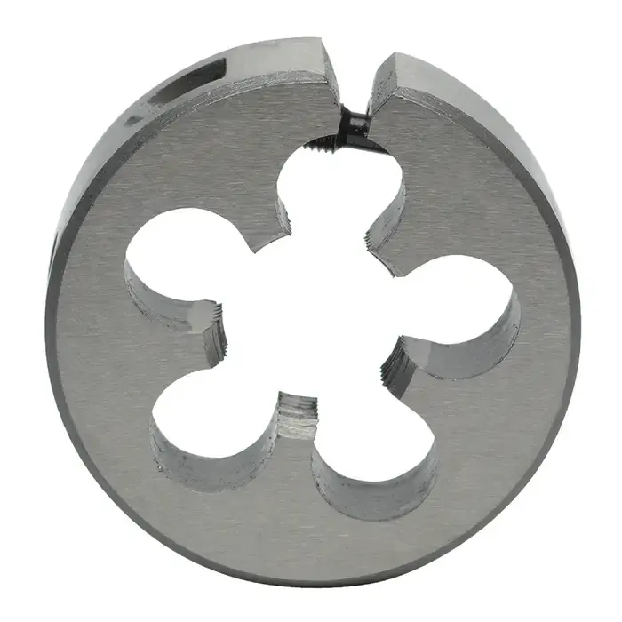 TTC 17-542-424 3/8"-24 1-1/2" OD, Left Hand High Speed Steel Round Adjustable Die One Day Deal