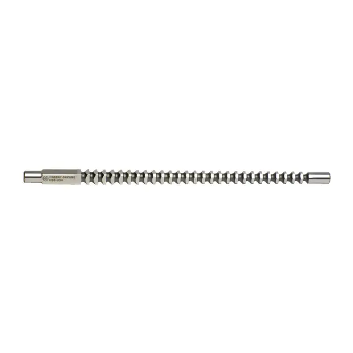 HASSAY SAVAGE 13026 13/32" Broach Size, 1/2" Min. LOC, 1-3/8" Max. LOC Standard Square Style 10-7/8" OAL High Speed Steel Square Broach Best Seller