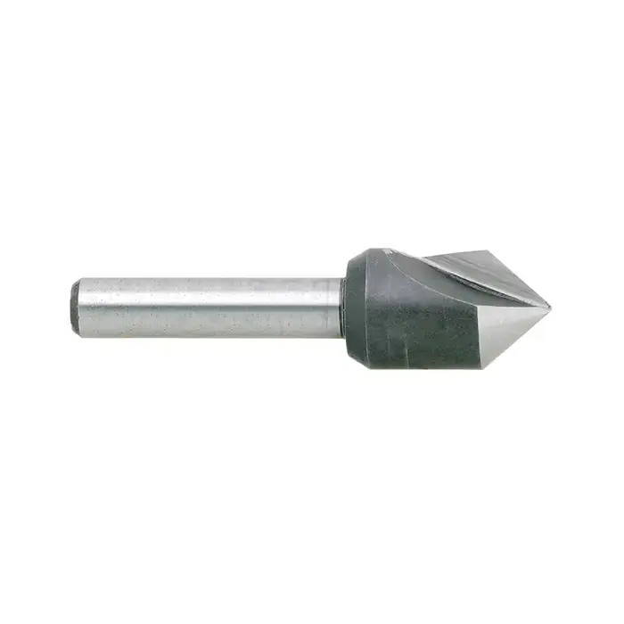 TTC PRODUCTION 07-031-024 3/8" Size, 1/4" Shank Diam., 82° High Speed Steel Single Flute Countersink Fan Favorite