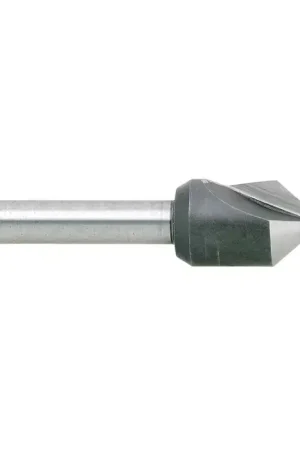 Weekend Sale TTC PRODUCTION 07-031-032 1/2" Size, 1/4" Shank Diam., 82° High Speed Steel Single Flute Countersink
