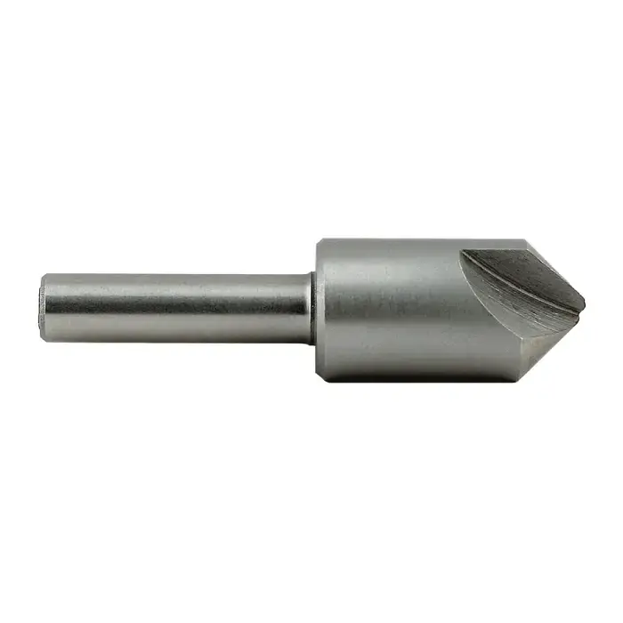 Professional Grade TTC PRODUCTION 07-032-016 1/4" Size, 1/4" Shank Diam., 90° High Speed Steel Single Flute Countersink