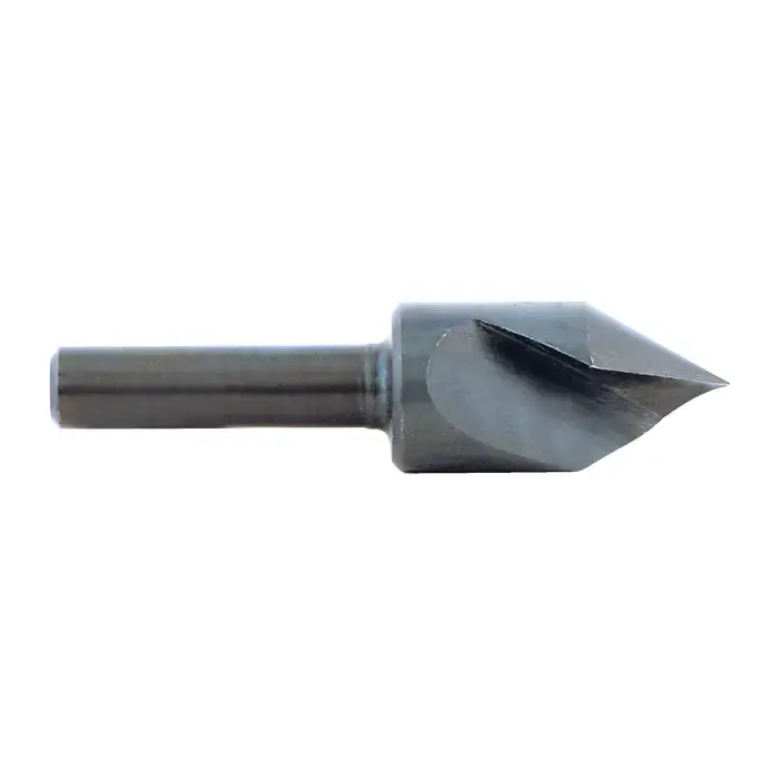 M.A. FORD 61075001 3/4" Size, 1/2" Shank Diam., 60° High Speed Steel Single Flute Countersink Markdown