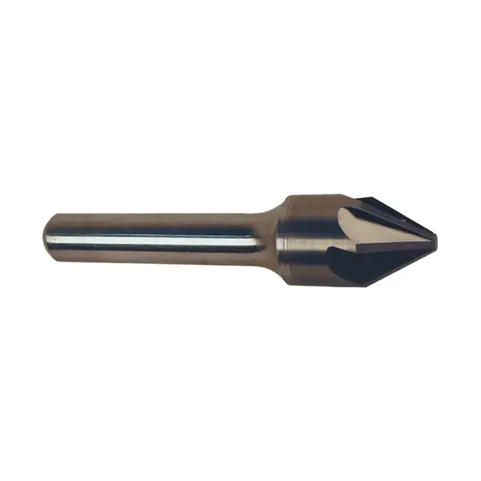 RUSHMORE USA 103704 5/8" Size, 3/8" Shank Diam., 60° Carbide Six Flute Countersink Reduced Price