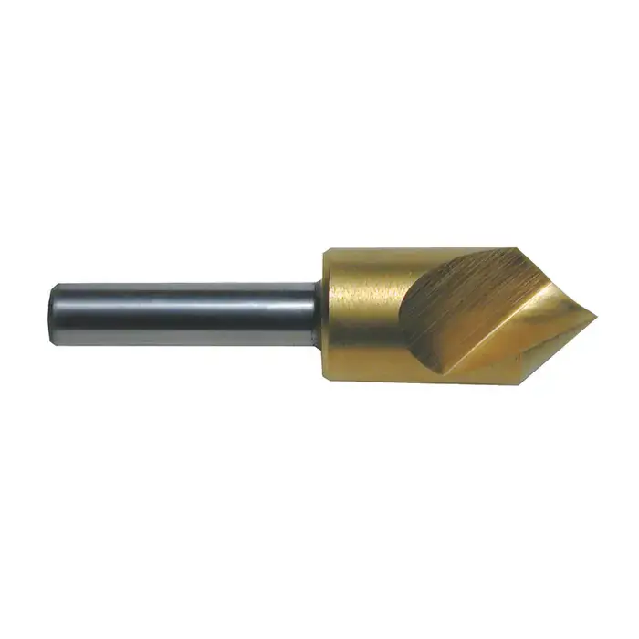 Must Have RUSHMORE USA 100026 1/4" Size, 1/4" Shank Diam., 82° M42 8% Cobalt Single Flute Countersink