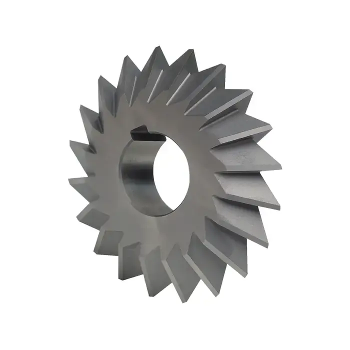 TTC 10-271-510 4" Size, 3/4" Face Width, 1-1/4" Hole Dia., 60° High Speed Steel Double Angle Cutter Top Rated