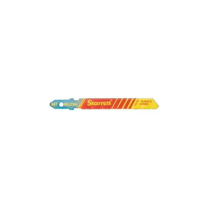 Bargain STARRETT BU230X 3" Long, Carbide Grit TPI, .040" Thick, Bi-Metal Jig Saw Blade