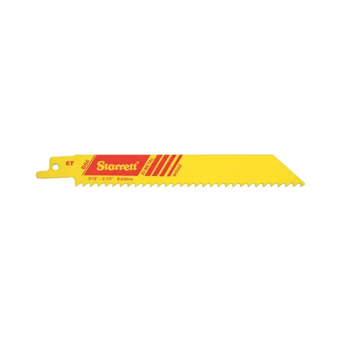 STARRETT 20104 4" Long, .035" Thick, 14 TPI Fastcut Bi-Metal Reciprocating Blade Time-Limited