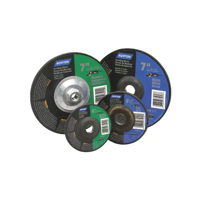 Special Offer NORTON 07660775937 9" Diameter Silicon Carbide Bonded Deburring Cut-Off Wheel - 5/8"-11 Hole Size, 1/4" Wheel Thickness, Masonry Type 27 Depressed Center Wheel